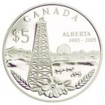 Alberta's Centennial Coin