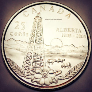 Alberta Centennial Coins